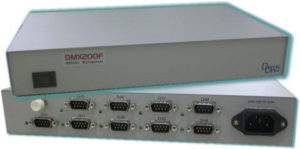 RS232C RS422 USB疑似COM マルチプレクサ 13 DMX200F 形状