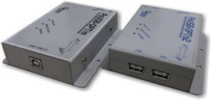 USB 延長 USBポート 光変換 最大6km 延長 9 PoUSB-OPT/D2 イメージ