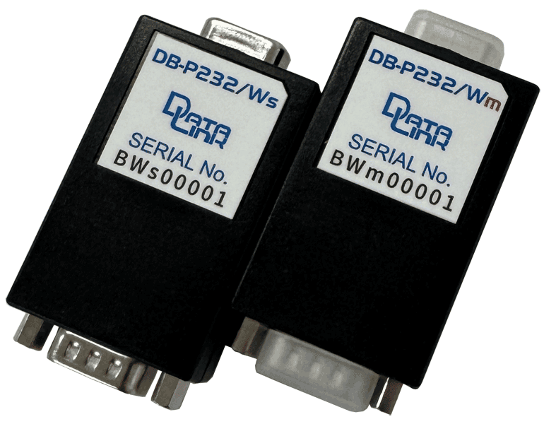 Bluetooth RS-232C 変換アダプター ケーブルリプレイスメントセット 2台ペア
（裏面写真）