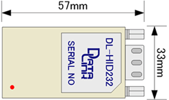 DL-HID232寸法図