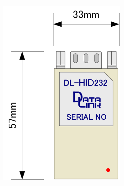 DL-HID232外観図