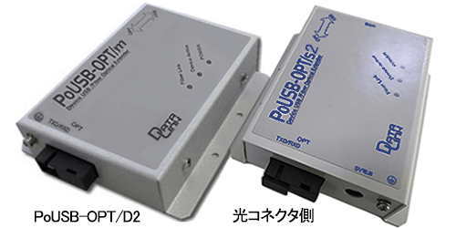 PoUSB-OPT/D2 fiber side
